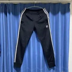 アディダス　adidas スリーライン ロゴ ロング トラックパンツ XS