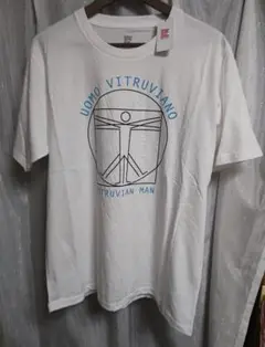 新品 Mサイズ グラニフ graniph UOMO Tシャツ 白