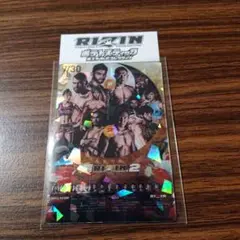 RIZIN ポテトスティック ポスターカードコレクション No.21 全戦灼熱