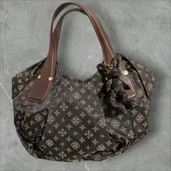 【美品】 russet ダークブラウン ハンドバッグ