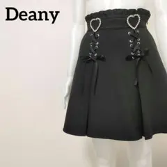 Deany ハートバックルレースアップスカート 量産型コーデ ゴシック