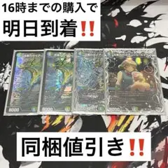 【24時間以内発送‼︎】ガイアッシュカイザー　4枚