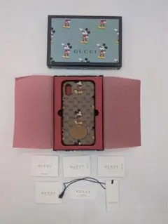 GUCCI グッチ ディズニーコラボ ミッキーマウス マイクロGG PVC
