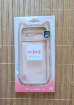 ラスタバナナ◇mimi◇GooglePixel8a◇ケース◇スモーキーピンク