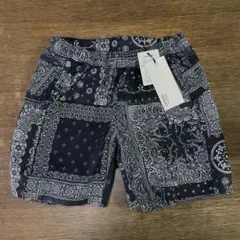 ranor BANDANA SHORTS BLACK Sサイズ