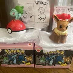 ハッピーセットポケモン　フシギダネ＆イーブイ