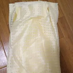 黄色いレースカーテン 188cm　1枚