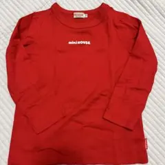 miki HOUSE 長袖カットソー 110 レッド