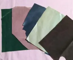 ミニテディベア用　生地　ベロア　⑤　シミ