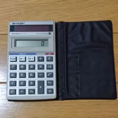 レトロ電卓 SHARP シャープ ELSI MATE EL-377 ソーラー電池