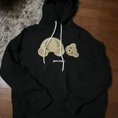 極美品 PALM ANGELS テディ ベア パーカー PALM ANGELS - 186【人気正規品】palm Angels テディベア刺繍