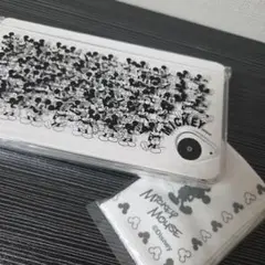 Nintendo DSi LL カバー プロテクト　ミッキー　ディズニー　クロス