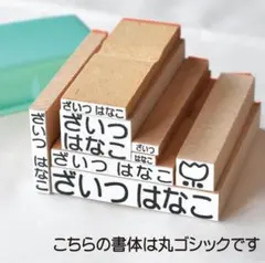 お名前スタンプ(8点セット) スタンプ台無し