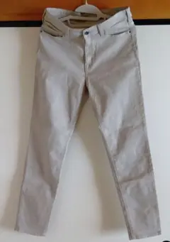 ジーンズ ベージュ 新品 W72 ストレッチ 春夏向き