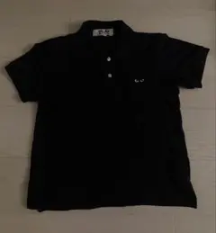 【正規品】PLAY COMME des GARCONS 黒　ポロシャツ　レア