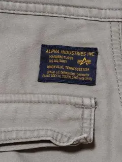 ミリタリー Alpha カーゴパンツ サイズM スリムタイプ