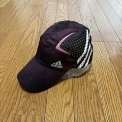 adidas ストライプキャップ 黒/ピンク♡プーマ♡アンダーアーマー♡