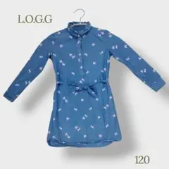 ＊L.O.G.G. ロッグ＊ サイズ120 ワンピース ウエストリボン H&M