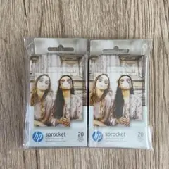 sprocket用紙　20枚x2セット
