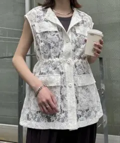 チャオパニックティピー　レースベスト