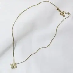 ジバンシー レディース ゴールド ラインストーン レトロ チェーン ネックレス
