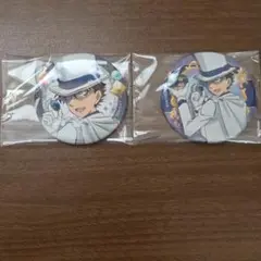 名探偵コナン　怪盗キッド　缶バッジ　未使用
