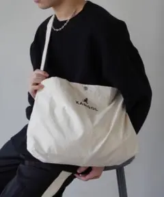 【新品未使用】KANGOL / カンゴール ビッグショルダーバッグ