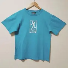 【OCTOPUS ARMY】Tシャツ◆水色 メンズ 綿100% Mサイズ