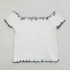 新品未使用 ZARA ザラ オフショル クロップド丈トップス ショート丈