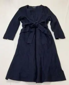 A/W green label relaxing ウールコート 羽織り 紺 38