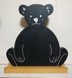 テディベア黒板 インテリア ウエルカムボード