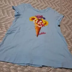 ハッカキッズ半袖Tシャツチュニック120