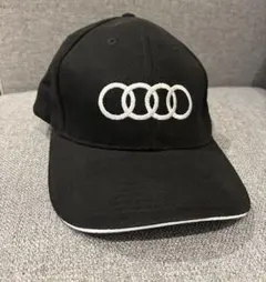 新品• 希少• 限定 アウディのブラックキャップ AUDI