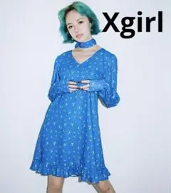 未使用｜Xgirl flower mini OP
