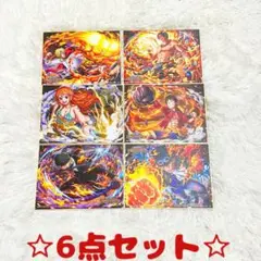 一番くじ ワンピース トレジャークルーズ 色紙 6点セット 即日発送