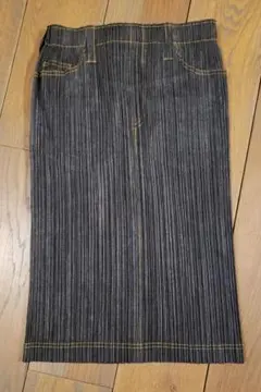 Pleats Please プリーツプリーズ 転写デニムスカート サイズ3