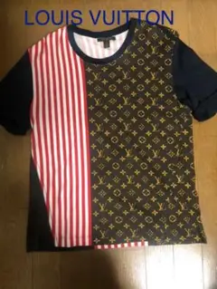 ルイヴィトン モノグラムストライプTシャツL
