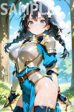 美尻 美少女 可愛い コスプレ イラスト A4 ポスター M075:ぐらころ
