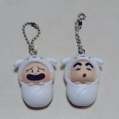 クレヨンしんちゃん 赤ちゃんキャラクター ストラップ 2個セット