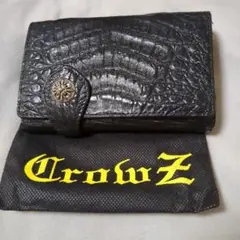 財布　黒　Crawz