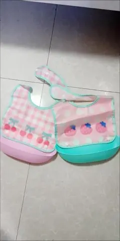 子供用お食事エプロン2枚セット