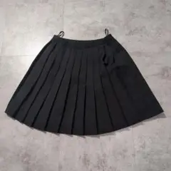 【美品】CHOPIN deux 黒 プリーツスカート 150サイズ