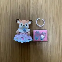 シルバニア ほいくえん発表会セット プリンセスとガラスの靴 シカ 匿名配送