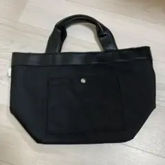 黒の軽量トートバッグ　新品みし