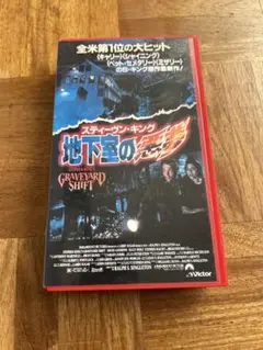 【VHS】地下室の悪夢　スティーブンキング　ホラービデオ