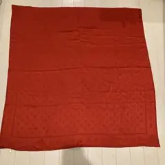 クリスチャンディオール 大判 スカーフ ハンカチ レッド