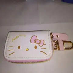 〇ハローキティ キーケース ホワイト/ピンク 値下げ☆