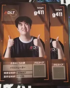 VCJ プレイヤーカード Delight g4ll