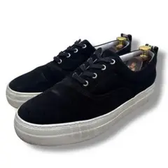 uniform experiment×Amb【25.0】スエード スニーカー 黒