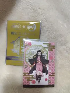 銀だこ×鬼滅の刃　竈門禰豆子 限定コラボカード　箔押し ノーマル